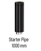 Solinox 130 Twin Wall Black STARTER PIPE 1000MM image
