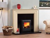 54" Clermont  Ivory Pearl Fireplace image
