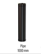 Solinox 130 Twin Wall Black 1000mm LENGTH
