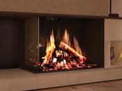 Dru Virtuo 80/2 Left Corner Electric Fire image