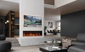 Gazco eStudio 135R Inset Electric Heater Fire Log Effect image