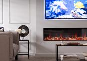 Gazco eStudio 85R Inset Electric Fire Log Effect image