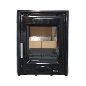 Mazona Portland Eco 5kw Enamel Black Inset Stove image