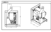 Elcofire Lima 5/7 Top Flue Kit
