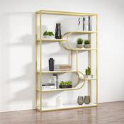 Nordic Living Room Partition Display Stands Office Bookshelf Bookcases Iron Home Storage Racks