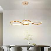 Modern Chandelier Cord Pendant Light Acrylic Led Ceiling Lamp Minimalist Dining Living Room Hotel Decor Luminair Hanging Fixture image