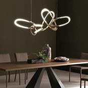 Art Deco LED Chandelier – Sculptural Pendant Light