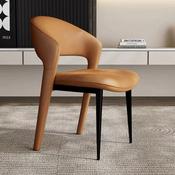 Modern Luxury Restaurant Dinning Room Furniture Modern Leather Leisure Chairs Dining Chairs