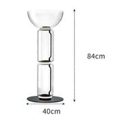 Italian Design Minimalist Art LED Floor Lamp Living Room Glass Floor Lamp Bedroom Home Decoration image
