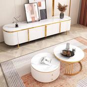 White TV Unit image