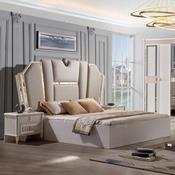Velvet Bedroom Set – Custom Made Bed, Dresser &amp; Nightstands