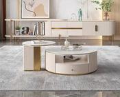 Marble Stone Top TV Unit image