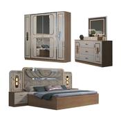 Modern Luxury Wooden Upholstered Bedroom Set – Custom Made Bedroom Furniture