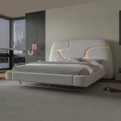 Custom Leather Bed Frame – Made to Order image