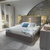 Modern Luxury Upholstered Bedroom Set – Custom Made Bed, Dresser &amp; Nightstands