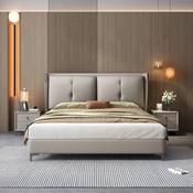 Custom Leather Bed Frame – Made to Order image