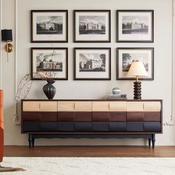 French Retro Solid Creative Color TV Unit – Custom Made Living Room Media Console