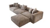 Tofu Block Modular Corduroy Sofa – Vacuum Packed Lounge Seating image