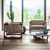 Nordic Teak Outdoor Armchair Set – Outdoor Lounge Chair Set – Custom Made