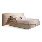 Custom Leather Bed Frame – Made to Order image