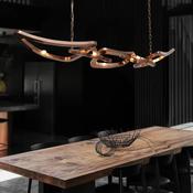 Rose Gold Modern LED Chandelier