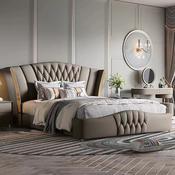 Custom Leather Bedroom Set – Made to Order