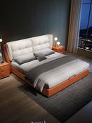 Custom Leather Bed Frame – Made to Order image