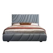 Custom Leather Bed Frame – Made to Order image