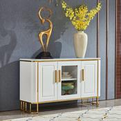 Modern Minimalist Low Cabinet Sideboard – Multifunctional Side Cabinet for Home, Living Room