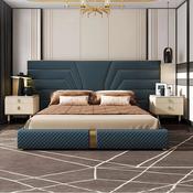 Custom Leather Bed Frame – Made to Order image