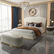 Custom Leather Bed Frame – Made to Order image