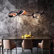 Modern Creative LED Ring Chandelier – Nordic Design