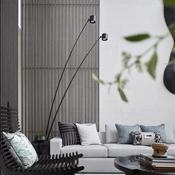 Nordic Minimalist Straight Rod Floor Lamp – Made-to-Order Lighting