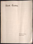 Sgoil Éanna - St. Enda's School Rathfarnham - Prospectus 1910-1911 (secondhand)