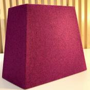 Triangular Velvet Shade