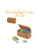 Personalised BURDOCK Bamboo Tea Box