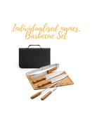 Personalised FLARE Barbecue Set