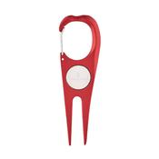 Aluminium golf divot tool