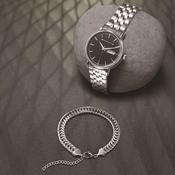Newbridge Silverware Gents Watch &amp;amp; Bracelet Set