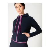 Gym &amp;amp; Coffee CHILL ZIP CROP HOODIE