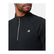 Gym &amp;amp; Coffee RELENTLESS 1/4 ZIP IN BLACK