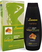 a3 lemon papaya white milk