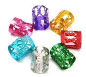 Metal Cuffs Dreadlocks Beads