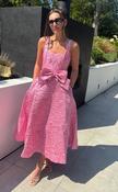 ARIA DRESS LIGHT PINK JACQUARD image