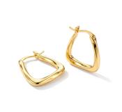 GOLD GEOMETRIC HOOP image