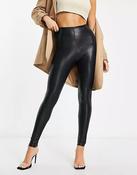 New! Leather look leggings – Deck – Black – 8934C
