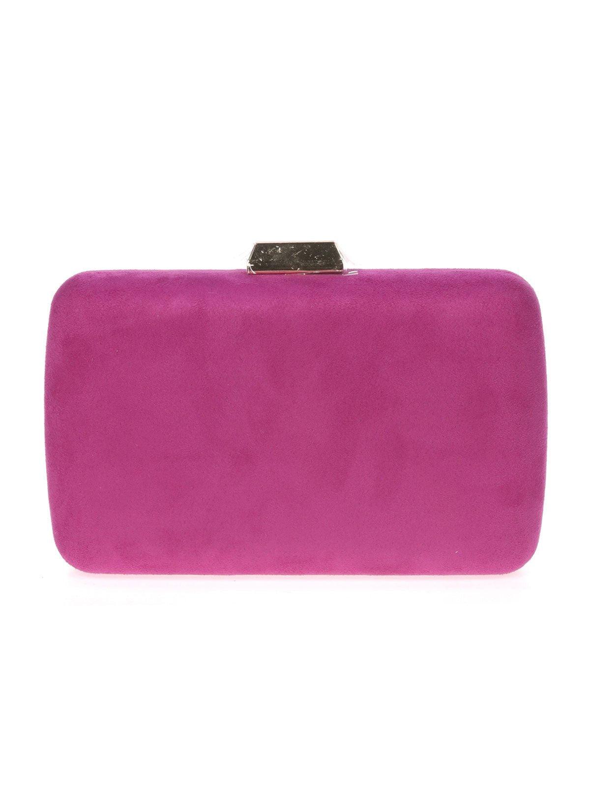 Raspberry store clutch bag