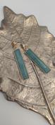Turquoise Bar Earrings image