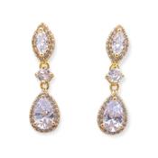 Phoenix Earrings- Gold image