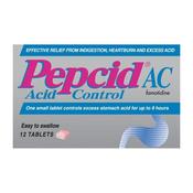 Pepcid AC Acid Control Famotidine Tablets 12 Pack image